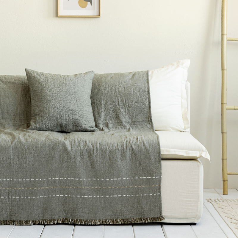 Ριχτάρι Καναπέ Διθέσιου (180x240) Nima Azura Khaki