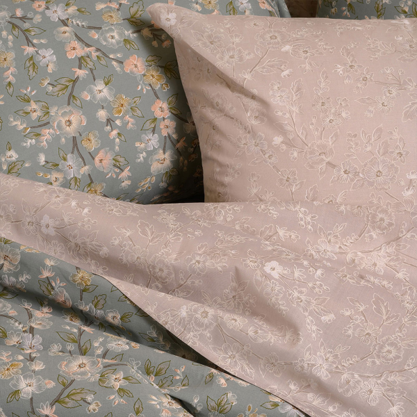 Σεντόνια King Size (Σετ) Melinen Ultra Line Amy Aqua