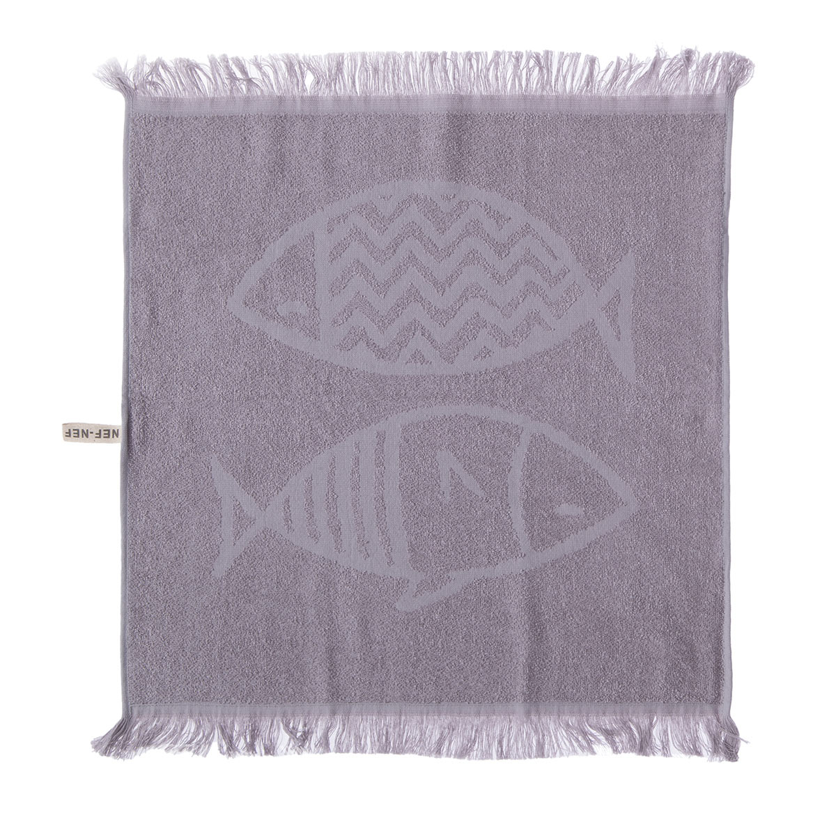 Πετσέτα Κουζίνας Φροτέ (50×50) Nef-Nef Fish Style Silver