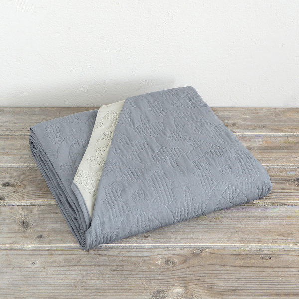 Κουβερλί King Size (240x260) 2 Όψεων Nima Avana Beige/Grey