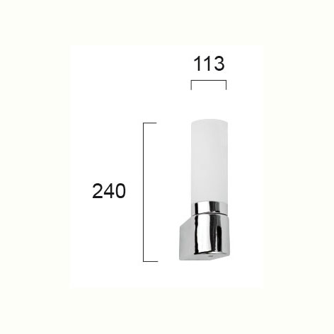 Φωτιστικό Μπάνιου Viokef Robert 4104800 Home Μπάνιο Φωτιστικά Spitishop