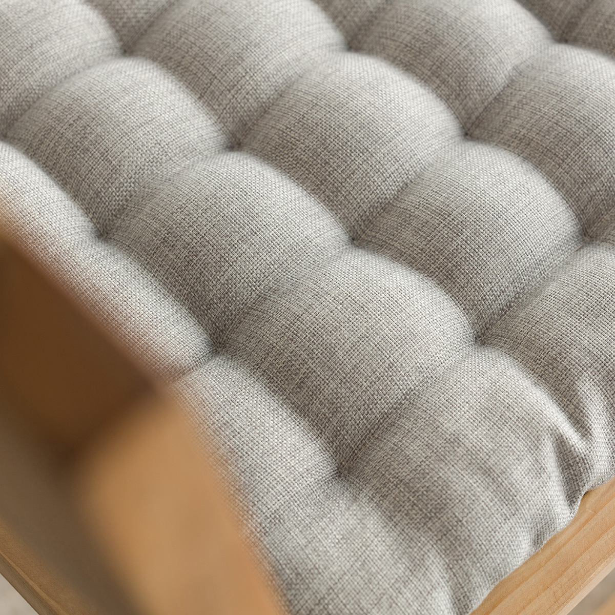 Μαξιλάρι Καρέκλας (40X40) Gofis Home Hygg L Grey 213 15 Λευκά Είδη Κουζίνας & Τραπεζαρίας Μαξιλάρια Spitishop