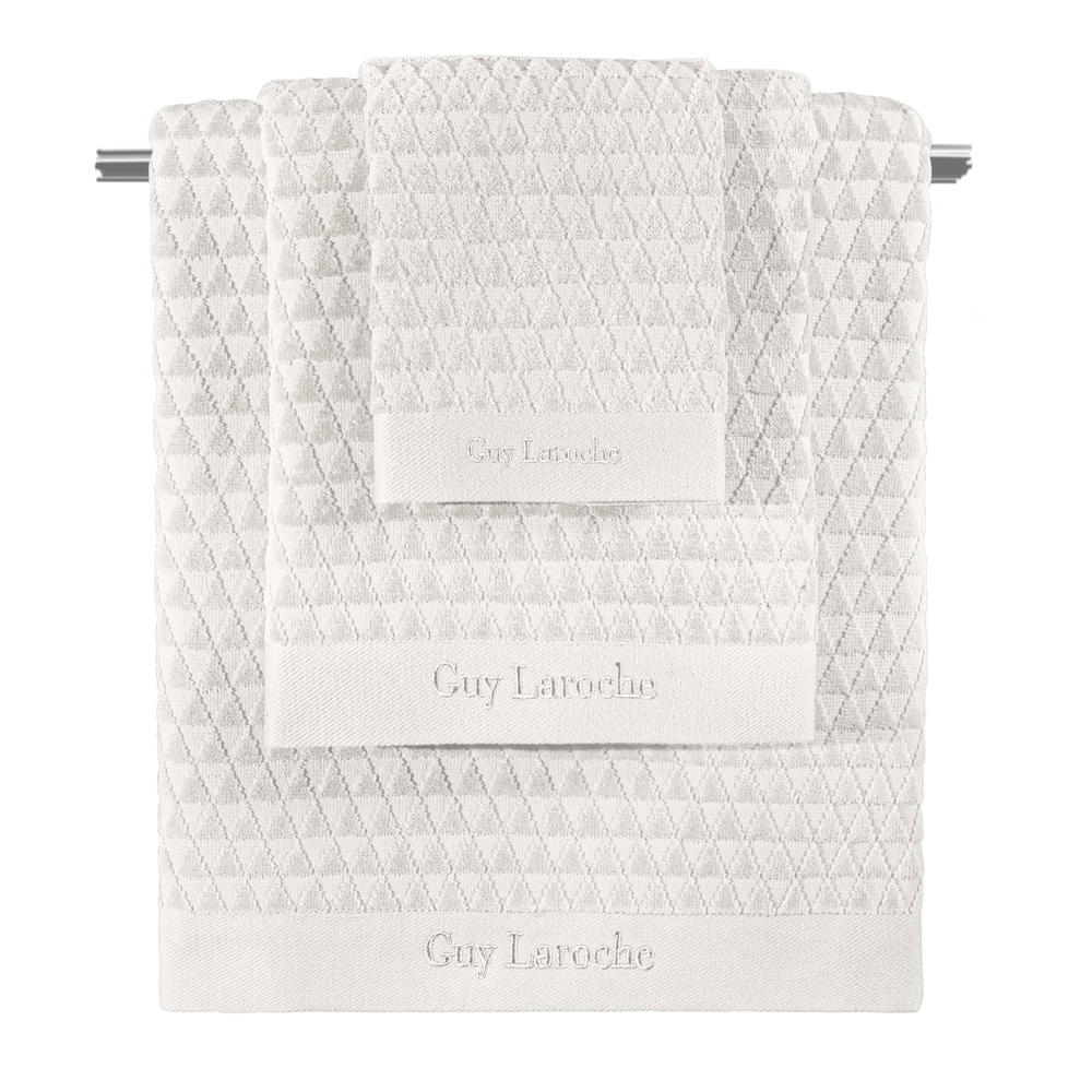 Πετσέτες Μπάνιου (Σετ 3τμχ) Guy Laroche Tokyo White 500gsm 284811