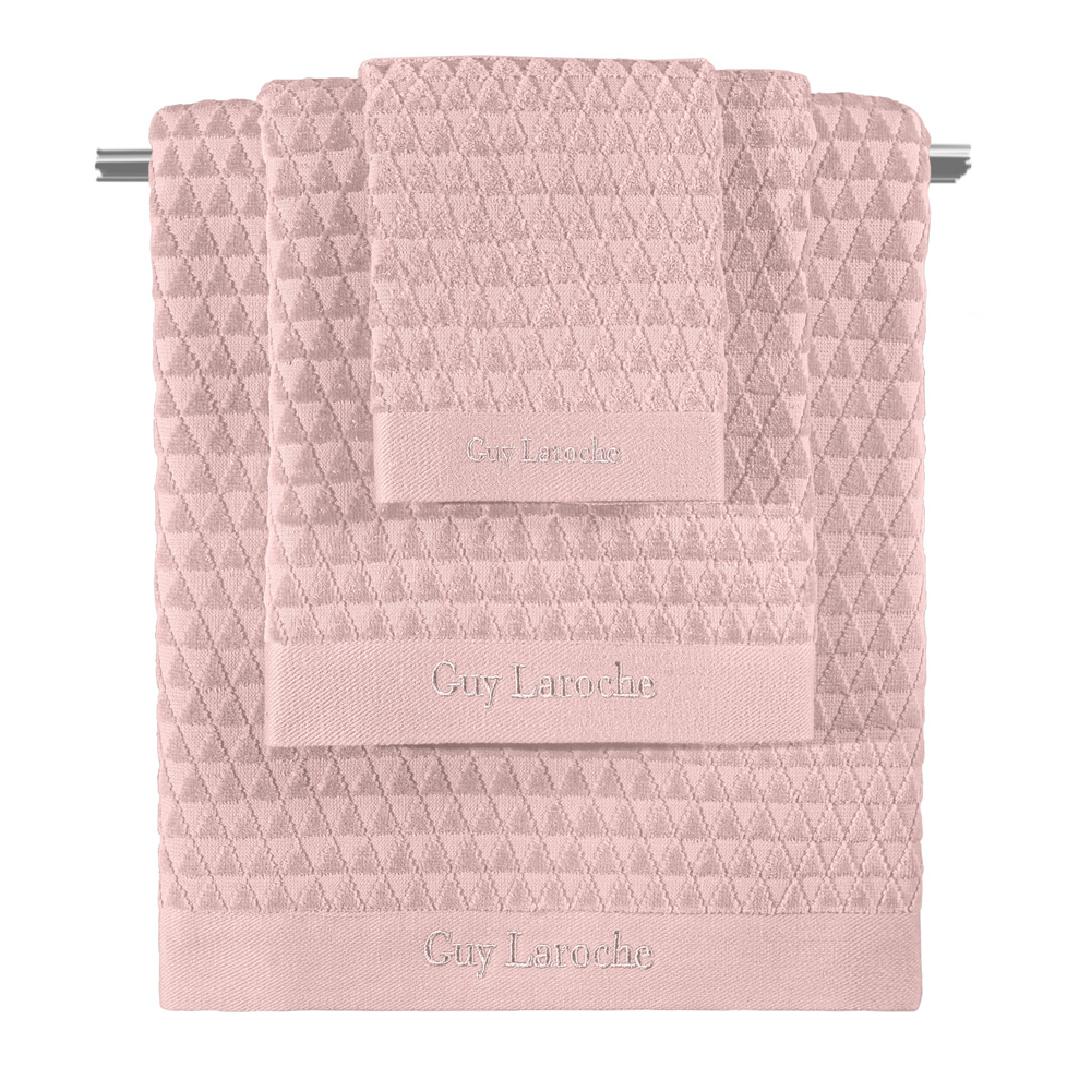 Πετσέτες Μπάνιου (Σετ 3τμχ) Guy Laroche Tokyo Dusty Pink 500gsm 284812