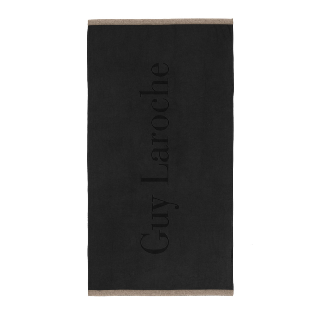 Πετσέτα Θαλάσσης (90×180) Guy Laroche Slim Black