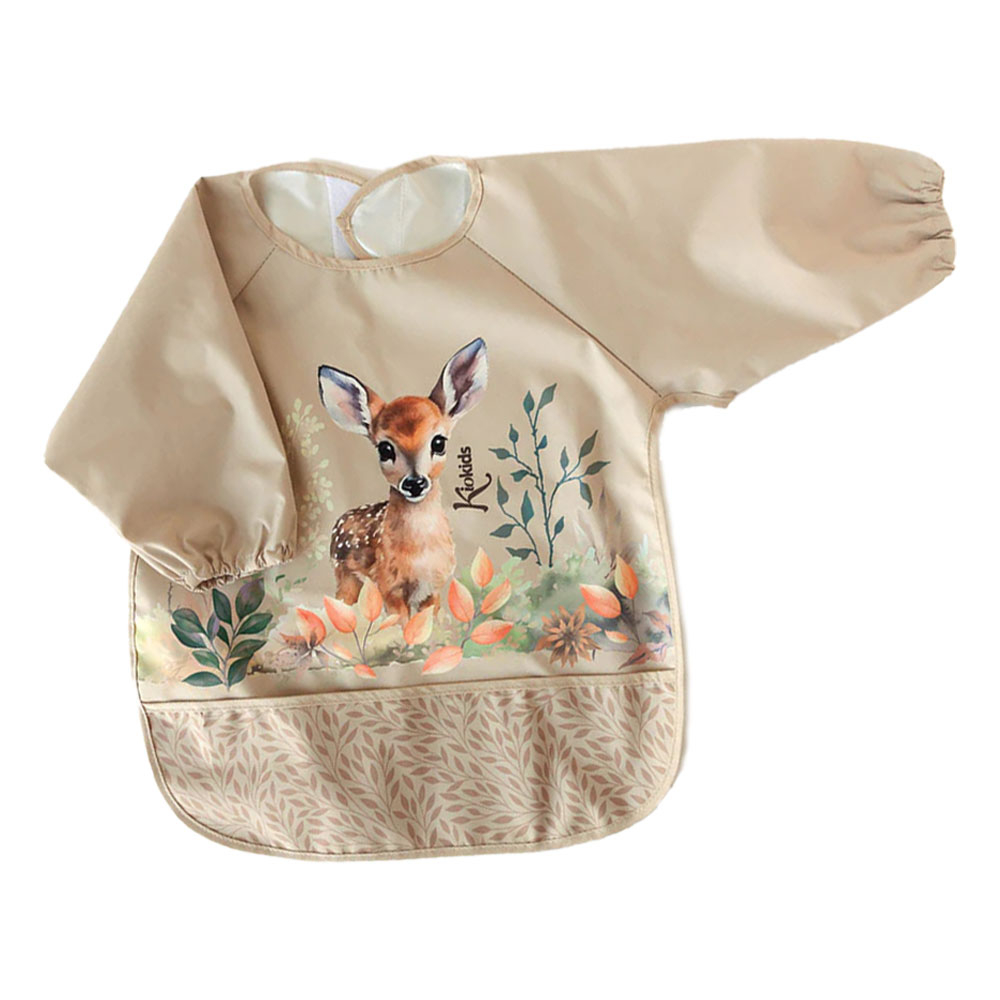 Σαλιάρα Με Μανίκια 4+ Μηνών (43×69) Kiokids Little Deer 4240 284830