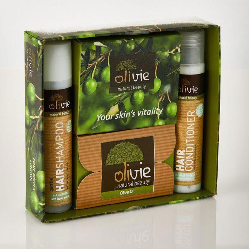 Σετ Περιποίησης Σώματος 3τμχ Olivie Mini Gift Set Hair