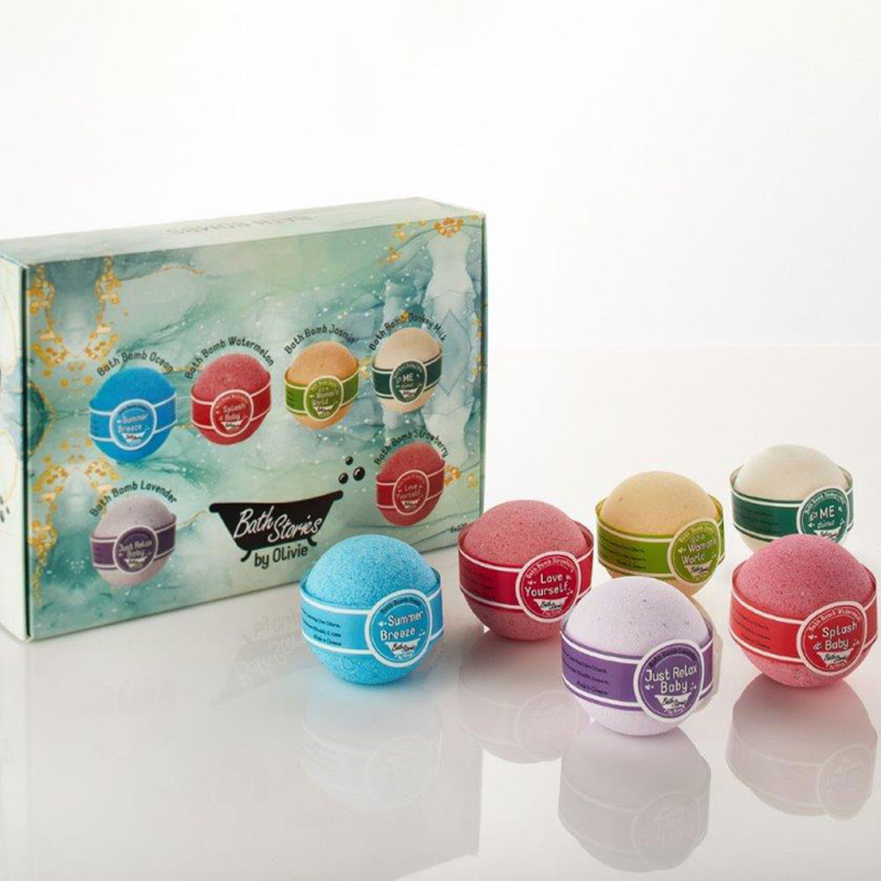 Σετ Bath Bombs 6τμχ Olivie Gift Set