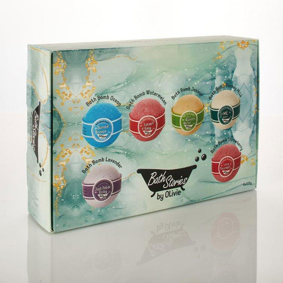 Σετ Bath Bombs 6Τμχ Olivie Gift Set Home Προώθηση All Categories Random Που Δε Θελουμε Να Φαινονται σε Φιλτρα Προτάσεις Δώρων Δώρα για Γυναίκες 
