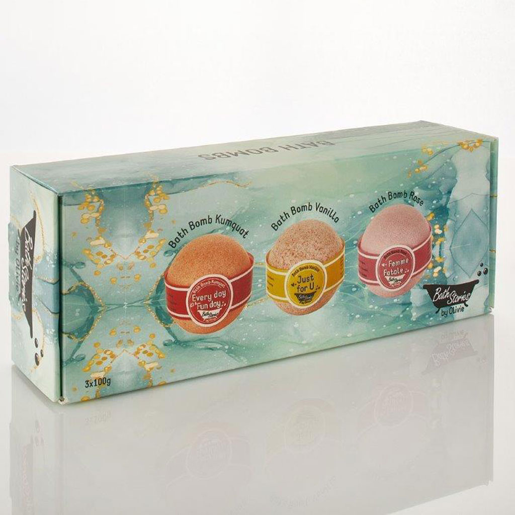 Σετ Bath Bombs 3Τμχ Olivie Gift Set Home Προώθηση All Categories Random Που Δε Θελουμε Να Φαινονται σε Φιλτρα Προτάσεις Δώρων Δώρα για Γυναίκες 