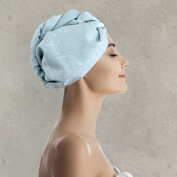 Πετσέτα Στεγνώματος Μαλλιών - Τουρμπάνι (25x65) Nima Kasia