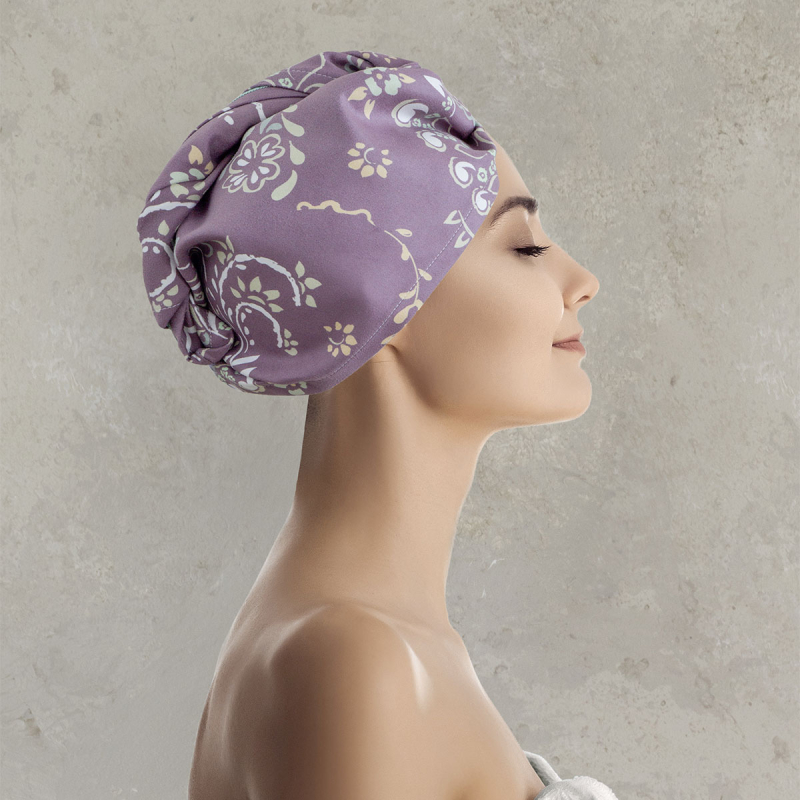 Πετσέτα Μαλλιών - Τουρμπάνι (25x65) Nima Leilan