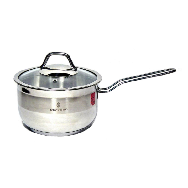 Ανοξείδωτο Κατσαρολάκι Γάλακτος (18εκ.) Sofram Soft 2.3lt