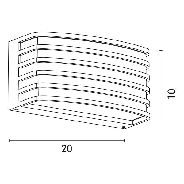 Απλίκα Εξωτερικού Χώρου Eurolamp 145-20233 White