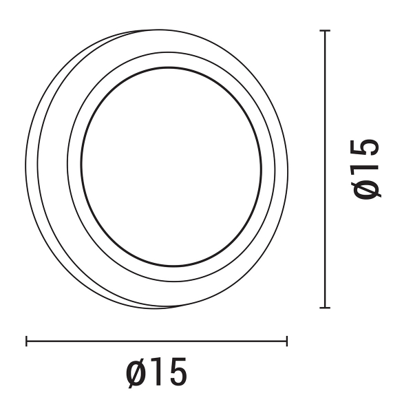 Απλίκα LED 3 CCT Εξωτερικού Χώρου Eurolamp 145-52106 Grey