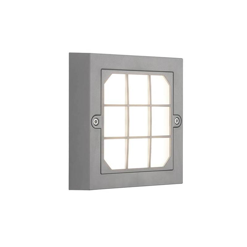 Απλίκα LED 3 CCT Εξωτερικού Χώρου Eurolamp Senario 145-52123 Dark Grey
