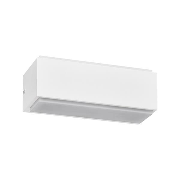 Απλίκα LED Εξωτερικού Χώρου Eurolamp Nikita 145-82090 White
