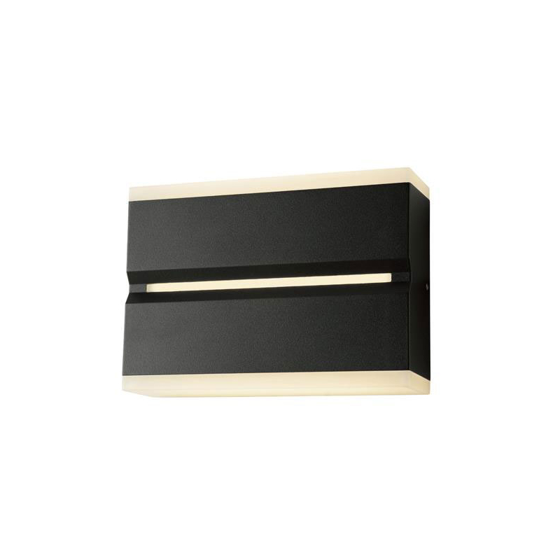 Απλίκα LED Εξωτερικού Χώρου Eurolamp 145-20247 Black