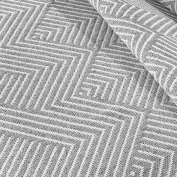 Κουβερτόριο Μονό (160x260) Guy Laroche Tetris Silver