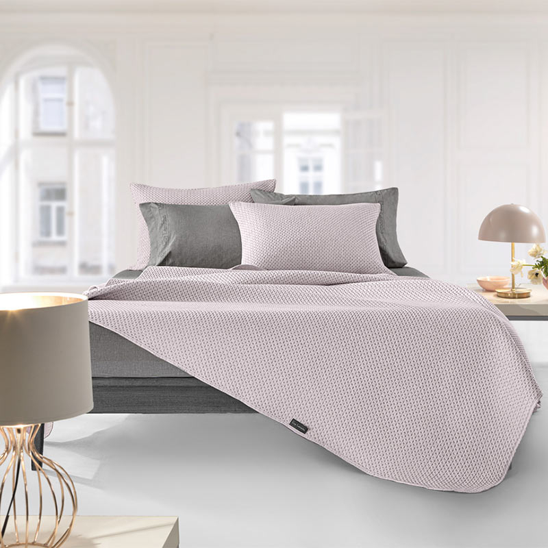 Κουβερλί Υπέρδιπλο (220x240) + Διακοσμητική Μαξιλαροθήκη Guy Laroche Idol Sepia