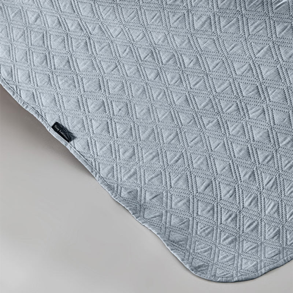 Κουβερλί King Size (250x240) + Διακοσμητική Μαξιλαροθήκη Guy Laroche Tempest Blue