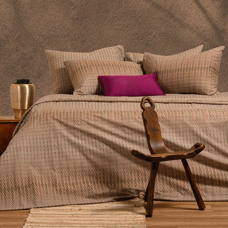 Σεντόνια Υπέρδιπλα (Σετ) Melinen Casual Line Tundra Beige