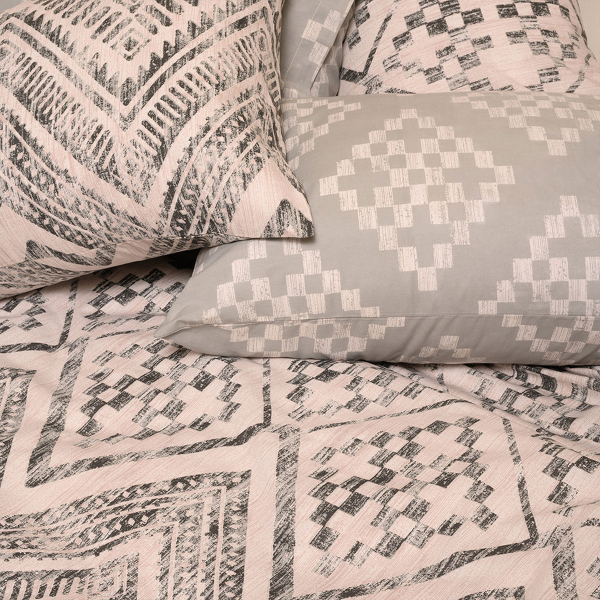 Παπλωματοθήκη Υπέρδιπλη (225x245) Melinen Casual Line Barrio Grey