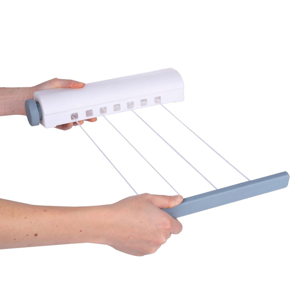 Πτυσσόμενη Απλώστρα Τοίχου Με 4 Σχοινιά 14m Alpina 871125249501