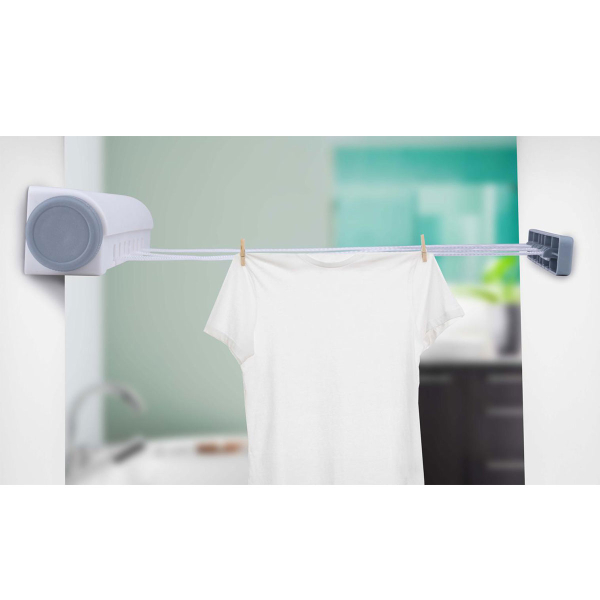 Πτυσσόμενη Απλώστρα Τοίχου Με 4 Σχοινιά 14m Alpina 871125249501