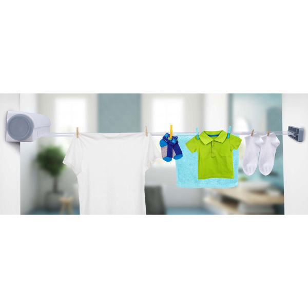 Πτυσσόμενη Απλώστρα Τοίχου Με 4 Σχοινιά 14m Alpina 871125249501