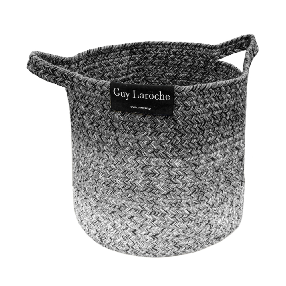 Καλάθι Αποθήκευσης (Φ30×30) Guy Laroche Basket Shades Grey 285348