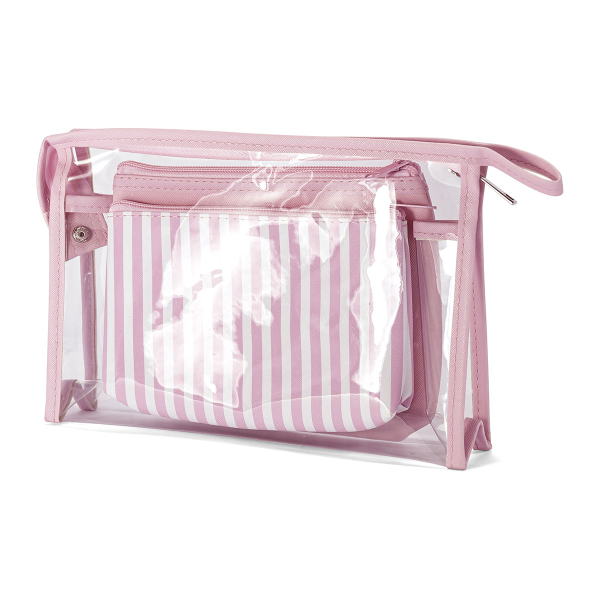 Νεσεσέρ Καλλυντικών (Σετ 3τμχ) Benzi BZ5797 Pink