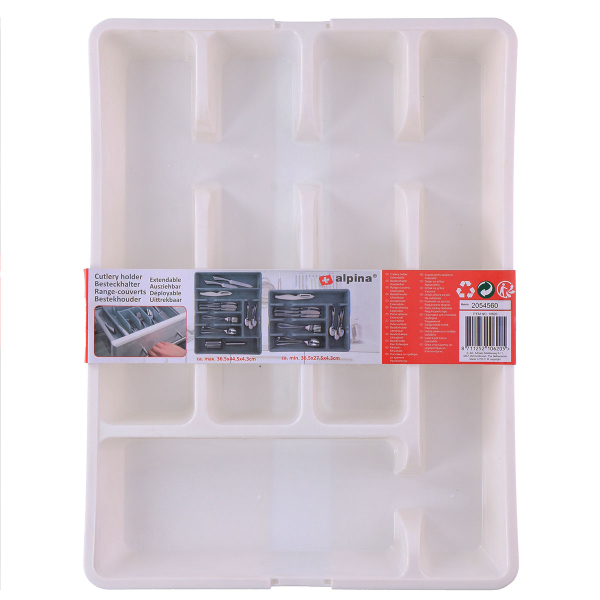 Θήκη Για Μαχαιροπίρουνα Επεκτεινόμενη (36.5x27.5x4.3) Alpina 871125210620 White