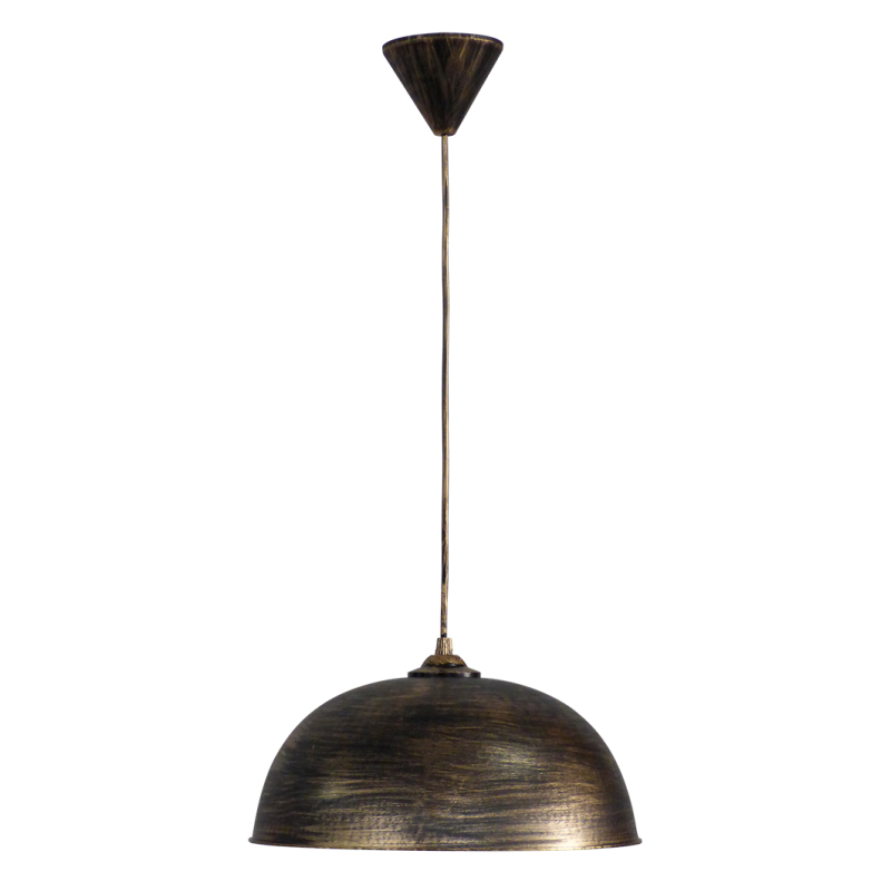 Φωτιστικό Οροφής Μονόφωτο Heronia Sfera/30 35-0017 Bronze