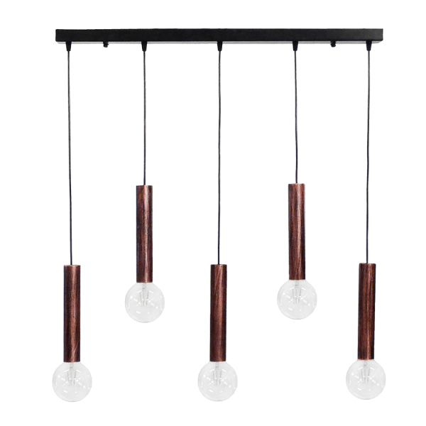 Φωτιστικό Οροφής Πολύφωτο Heronia Minimal 34-0206 Copper