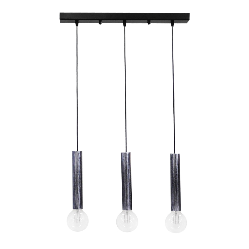 Φωτιστικό Οροφής Τρίφωτο Heronia Minimal 34-0203 Silver