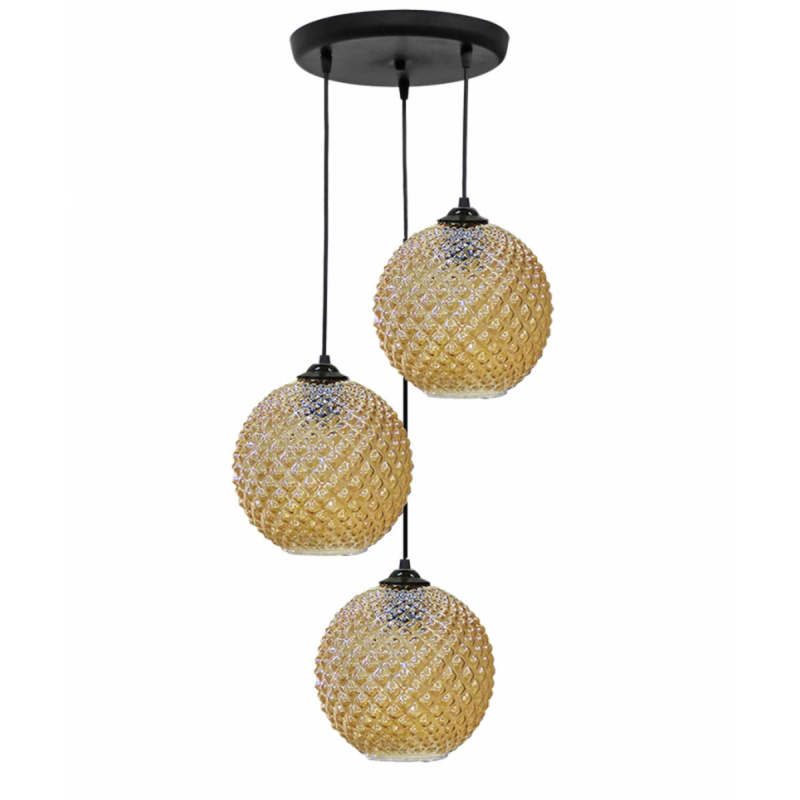 Φωτιστικό Οροφής Τρίφωτο Heronia Ball 02-0287 Meli