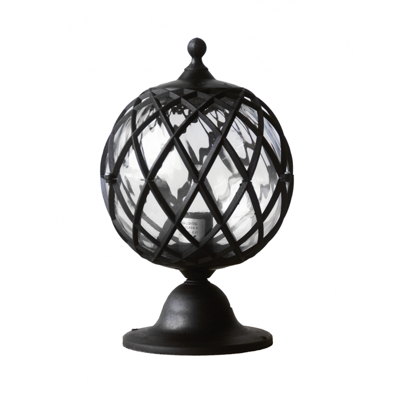 Φωτιστικό Δαπέδου Εξωτερικού Χώρου Heronia Helios 530 10-0121 Black