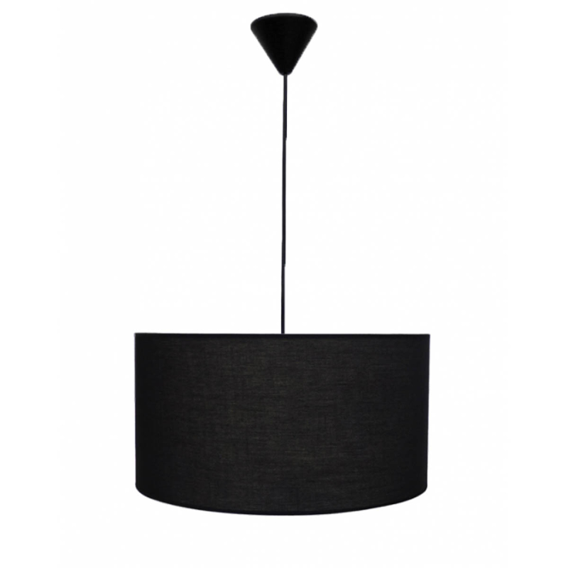 Φωτιστικό Οροφής Μονόφωτο Heronia 14-0132 Black