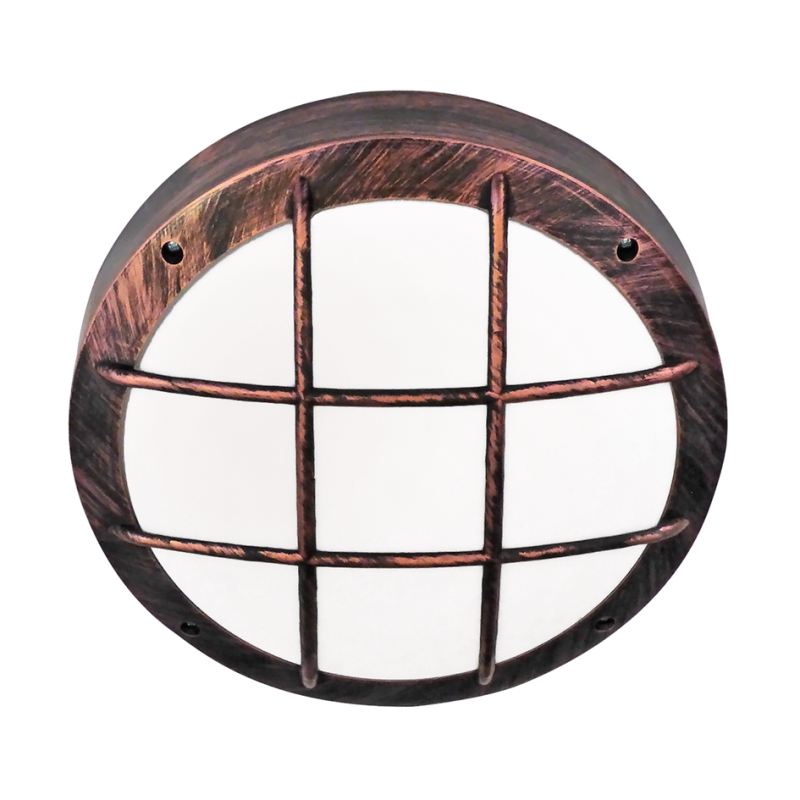 Φωτιστικό Πλαφονιέρα Εξωτερικού Χώρου Heronia Ydra 13-0102 Copper