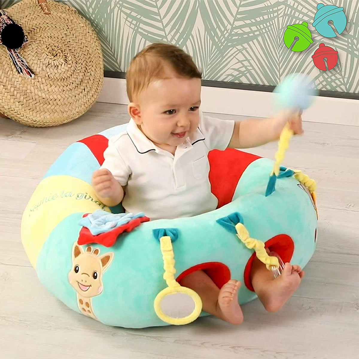Μαλακό Κάθισμα Δραστηριοτήτων Sophie The Giraffe S240121 Home Παιχνίδια Γυμναστήρια - Χαλάκια Spitishop