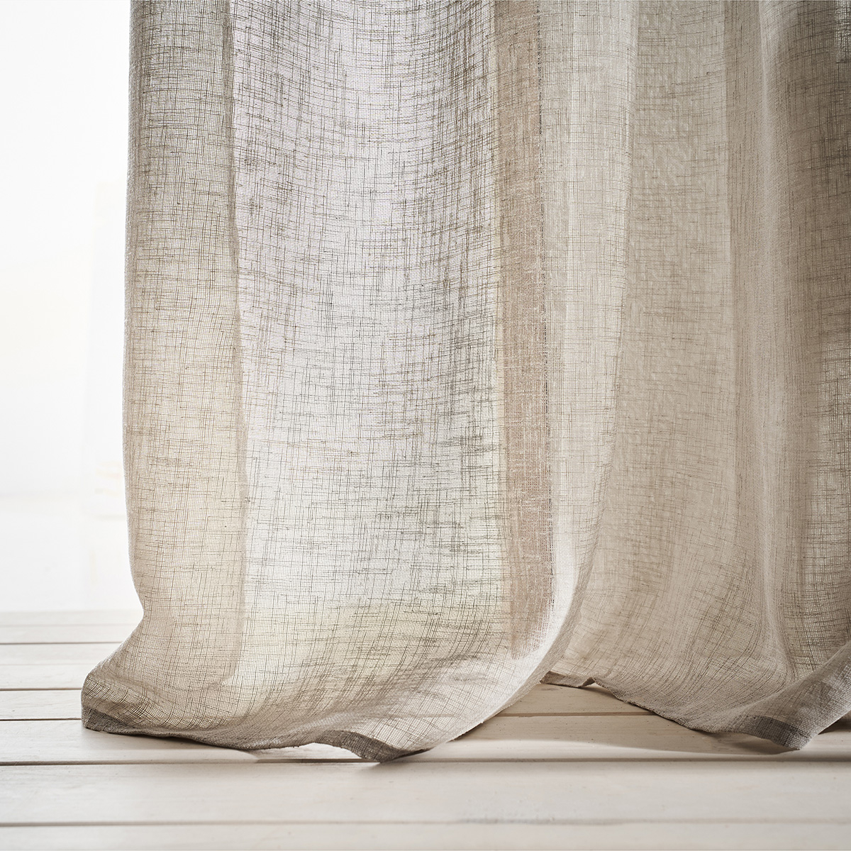 Κουρτίνα (140X280) με Τρουκς Gofis Home Combe Willow Elephant Grey 502 45 Κουρτίνες Σαλονιού Spitishop
