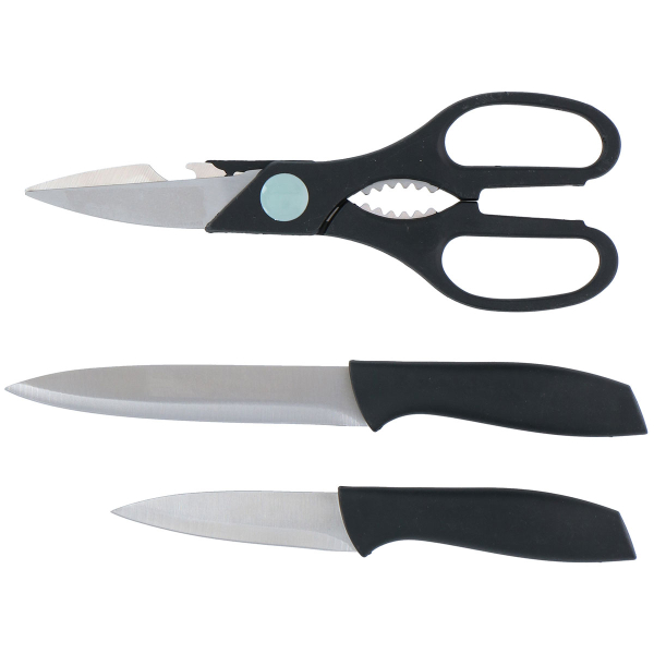 Μαχαίρια Κουζίνας & Ψαλίδι (Σετ 3τμχ) Alpina 871125219231