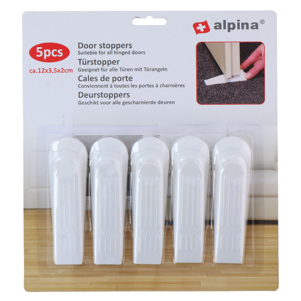 Στοπ Πόρτας - Σφήνες (Σετ 5τμχ) Alpina 871125224904