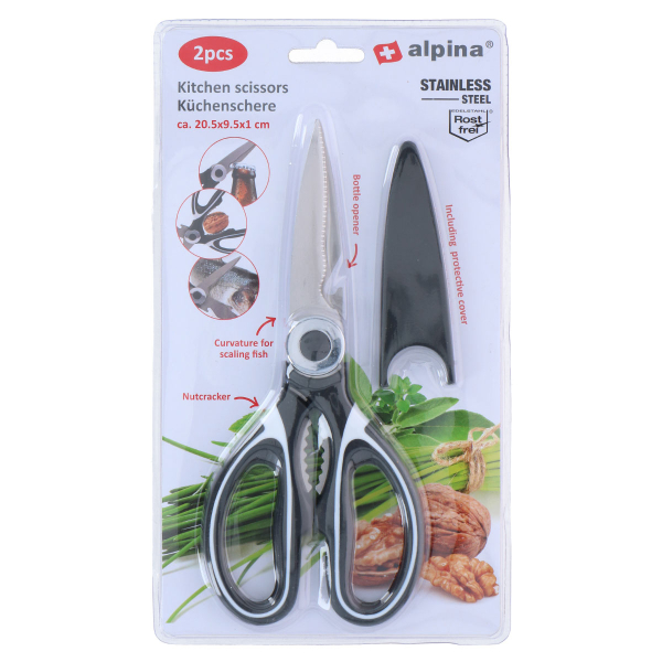 Ψαλίδι Γενικής Χρήσης & Θήκη Alpina 871125226559