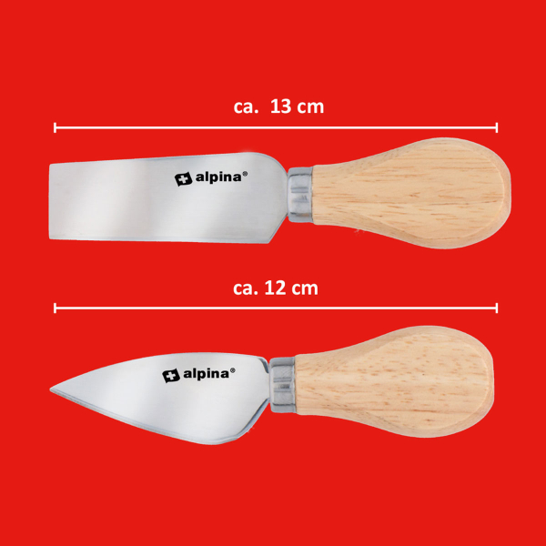 Μαχαίρια Τυριού (Σετ 2τμχ) Alpina 871125226840