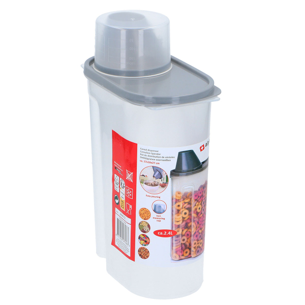 Δοχείο Δημητριακών 2.4lt (17x10x27) Alpina 871125247536