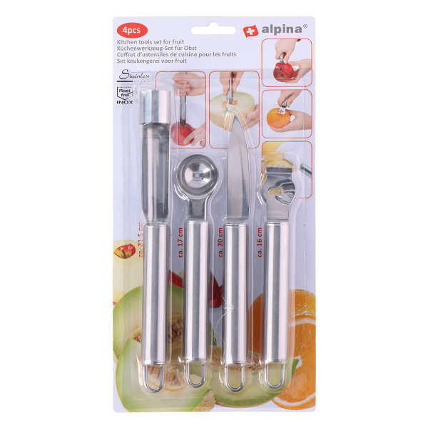 Καθαριστές Για Φρούτα & Λαχανικά (Σετ 4τμχ) Alpina 871125207466