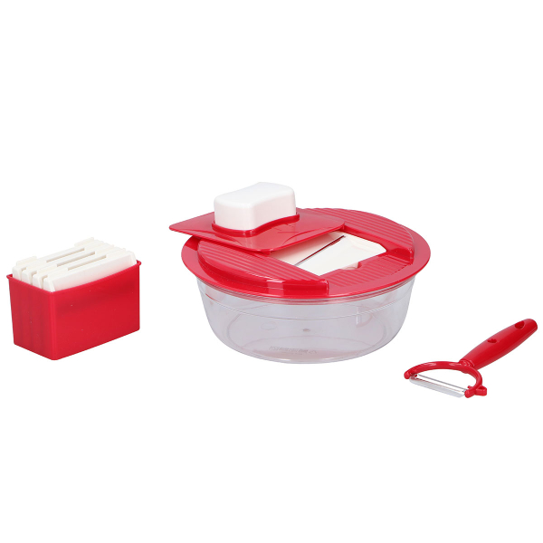 Πολυκόφτης Λαχανικών Με 5 Επιφάνειες Κοπής & Αποφλοιωτή Alpina 871125210770