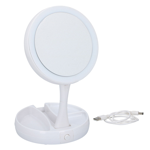 Επιτραπέζιος Καθρέφτης Με Led Αναδιπλούμενος (16x5x29) Grundig 871125213983